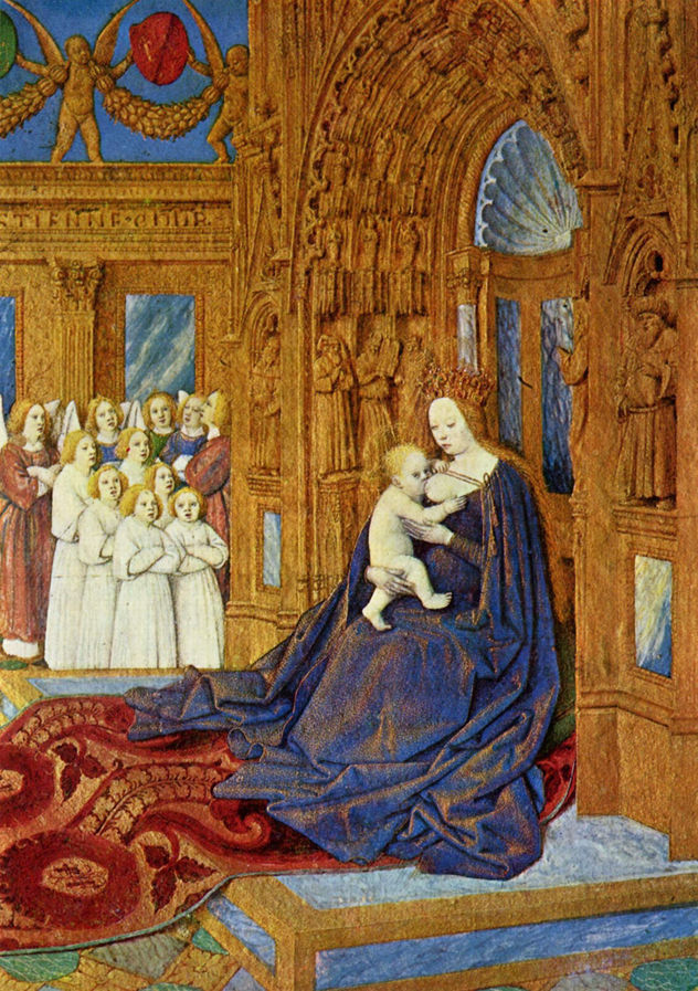 Livres d'heures des Étienne Chevalier, Szene