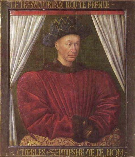 Portrait of Charles VII. 