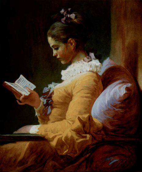 Mujer leyendo