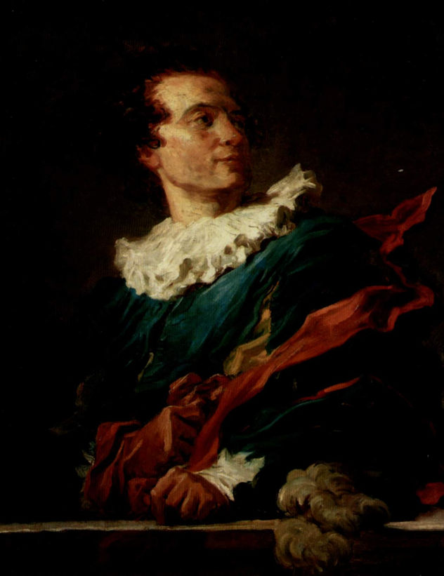 Retrato del Abbé de Saint-Non en un disfraz de fantasía