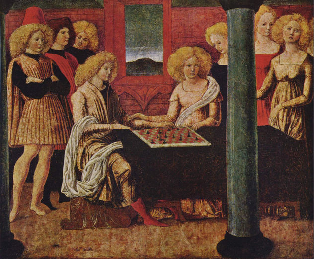 Chess Game, fragment