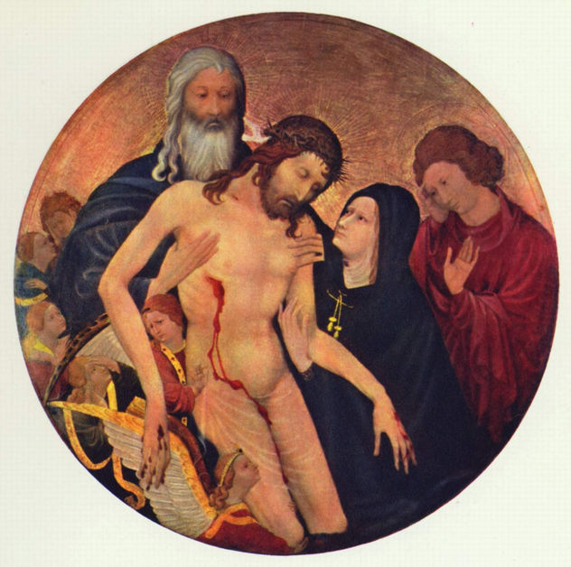 Gran Pietà en forma redonda, Tondo