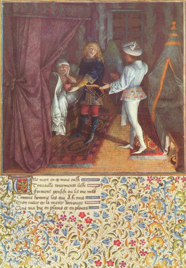 Leyenda del rey René, escena