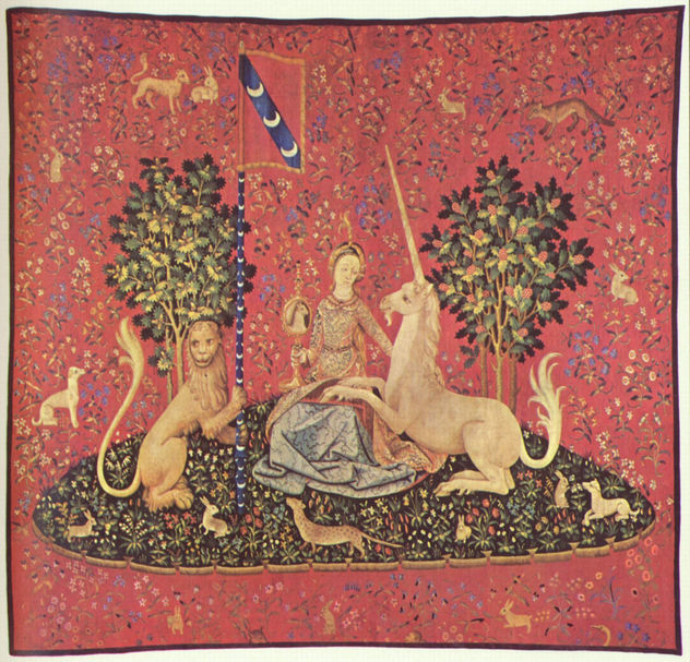 Virgin with the Unicorn (Vanity)