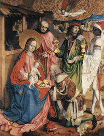 High altar of the...