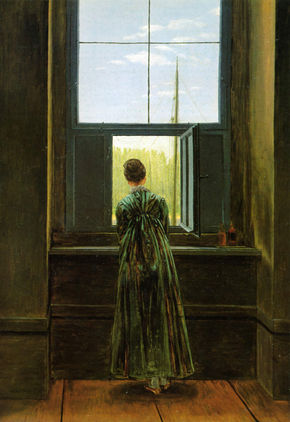 Mujer en la ventana