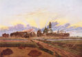 Sunrise near Neubrandenburg