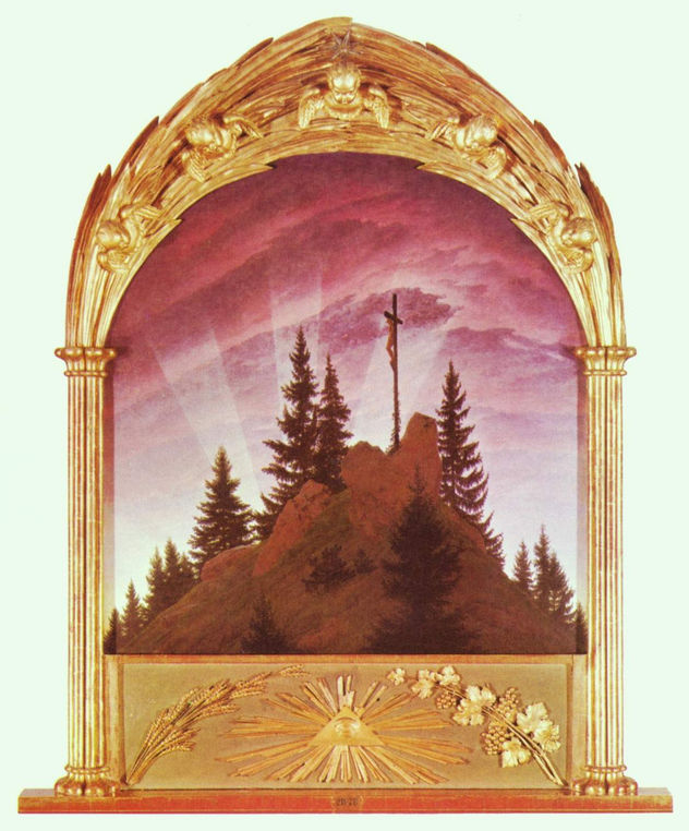 Altar of Tetscher, general view, scene