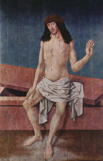 Cristo como hombre de dolores 