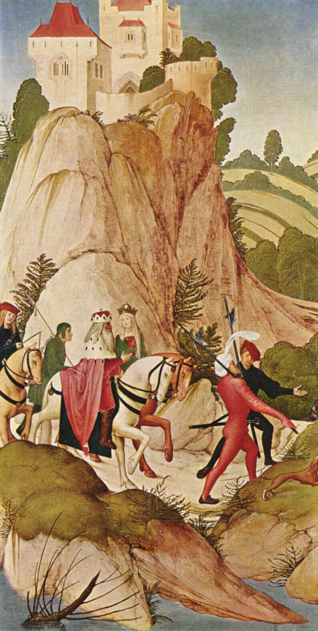 Leopold-Altar, Flügelbild