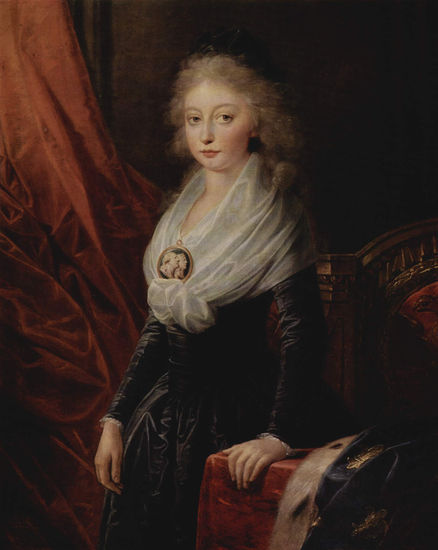 Portrait of Marie Thérèse de Bourbon 