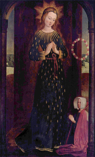 Mary in a Dress of Ears of Wheat 