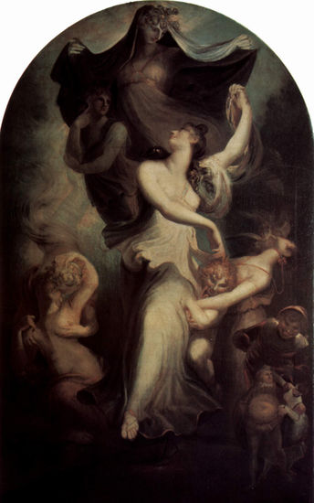 Euphrosyne ante la fantasía y la temperancia (moderación) 