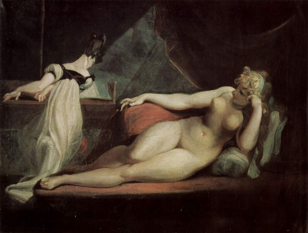 Reclining Nude and Pianist
