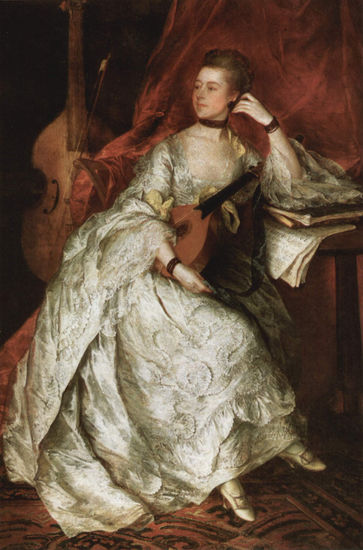 Portrait of Mrs. Philip Thickness 