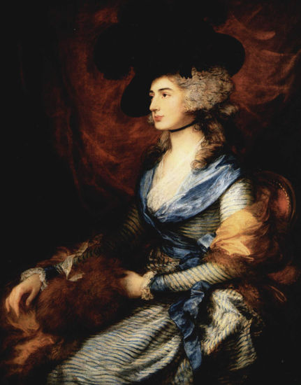 Porträt der Mrs. Sarah Siddons 