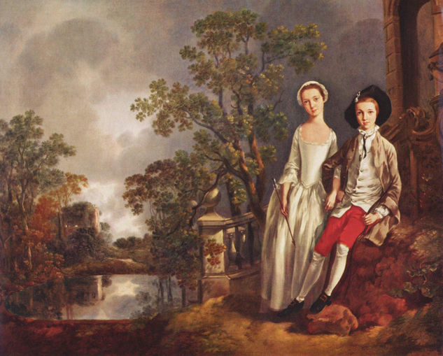 Portrait of Heneage Lloyd and his Sister 