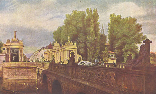 The King's Bridge in Berlin 