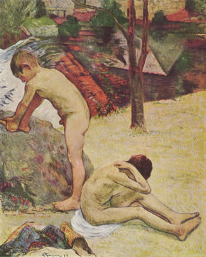 Bathing Breton Boys