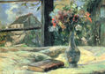 Vase of Flowers on the Window