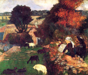 Breton Shepherdess