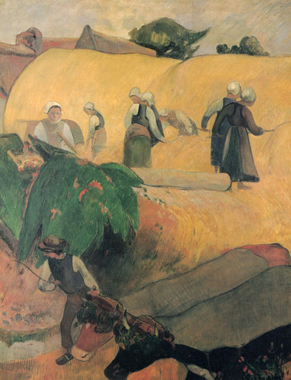 Harvest in Brittany 