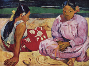 Mujeres en la playa