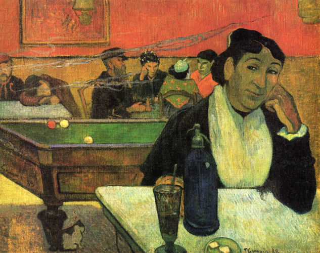 At the Café (Portrait of Mme Ginoux) 