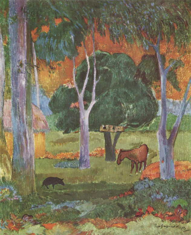 Landschaft auf La Dominique (Hiva Oa)