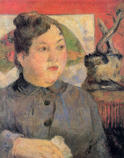 Portrait of Mme...