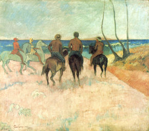 Rider on the Beach