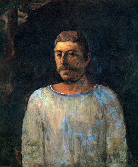 Autorretrato "cerca del Gólgota" 