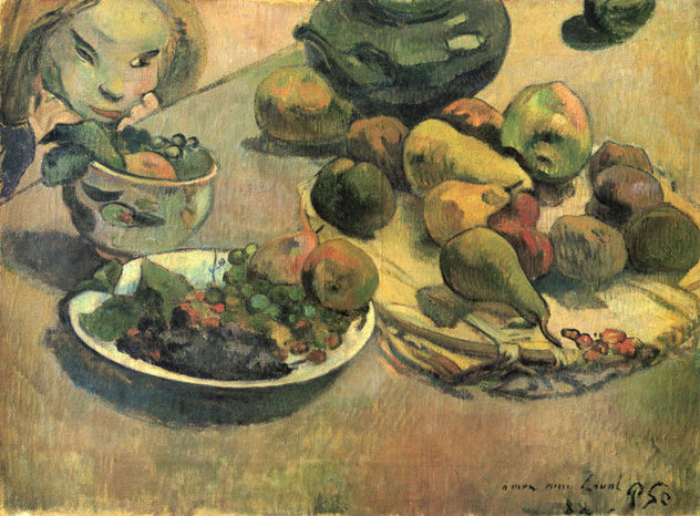 Naturaleza muerta con frutas