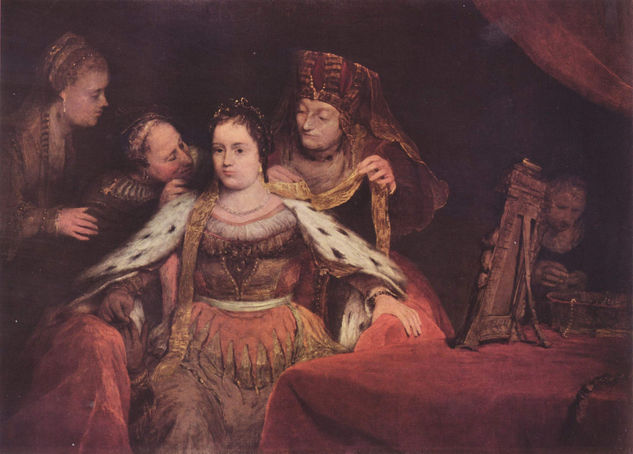 The Jewish Bride (Esther Allows Herself to Be Adorned) 