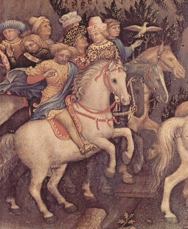 Adoración de los Reyes Magos, tabla principal