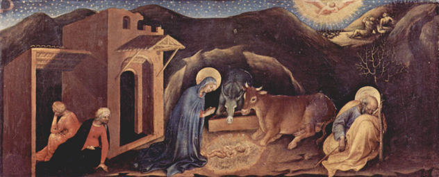 Adoration of the Magi, right predella panel