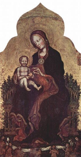 Madonna con ángeles 