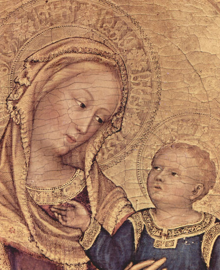 Madonna, Detail 