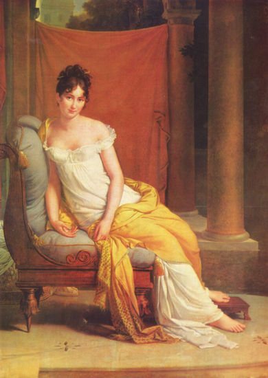 Portrait of Madame Récamier 