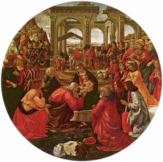 Adoration of the Magi (Tondo) 