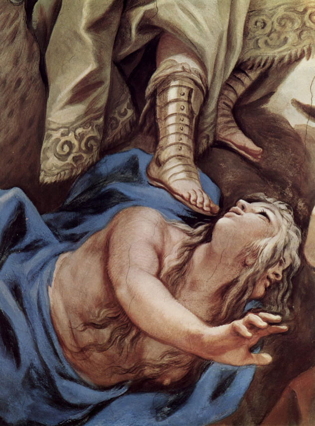 Frescos en la Galería del Palacio Medici-Riccardi en Florencia, escena