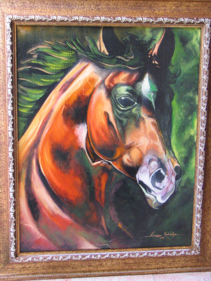 Pura Sangre II Oil Canvas Animals