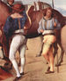 Anbetung der der Drei Heiligen Könige, Detail