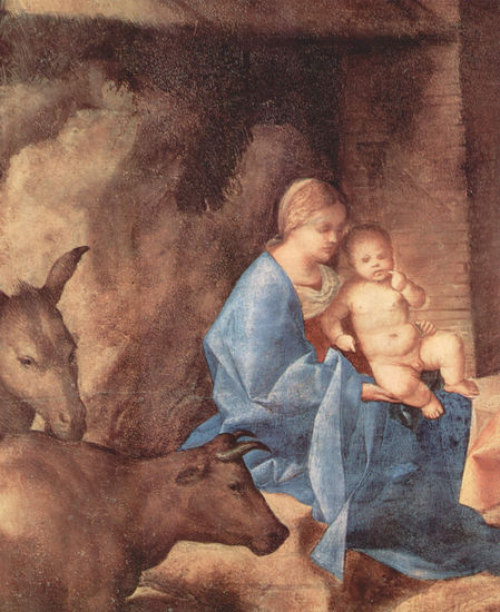 Adoration of the Three Holy Kings, Detail 