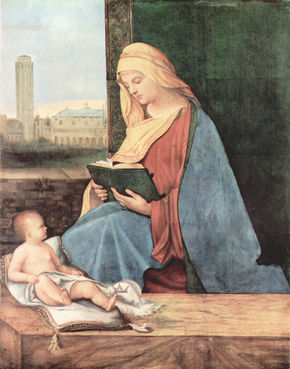 Lesende Madonna