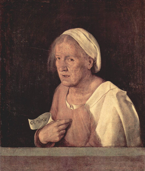 Portrait of an Old Woman 