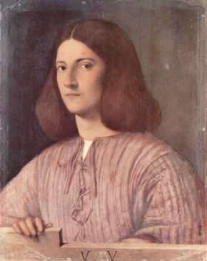 Retrato de un joven.