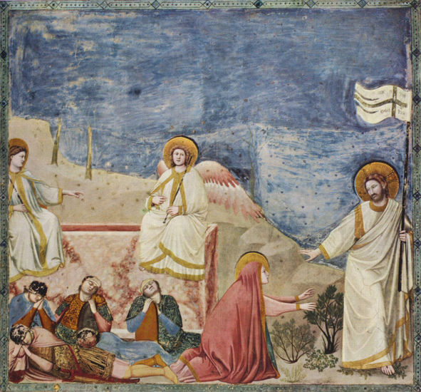 Cycle of frescoes in the Arena Chapel in Padua (Scrovegni Chapel), scene 