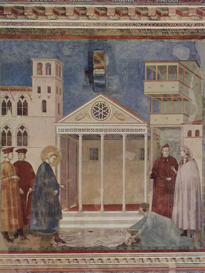 Cycle of Frescoes of the Life of Saint Francis of Assisi, Scene 