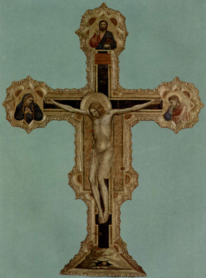 Crucifijo en la capilla de Padua (capilla de Scrovegni) 